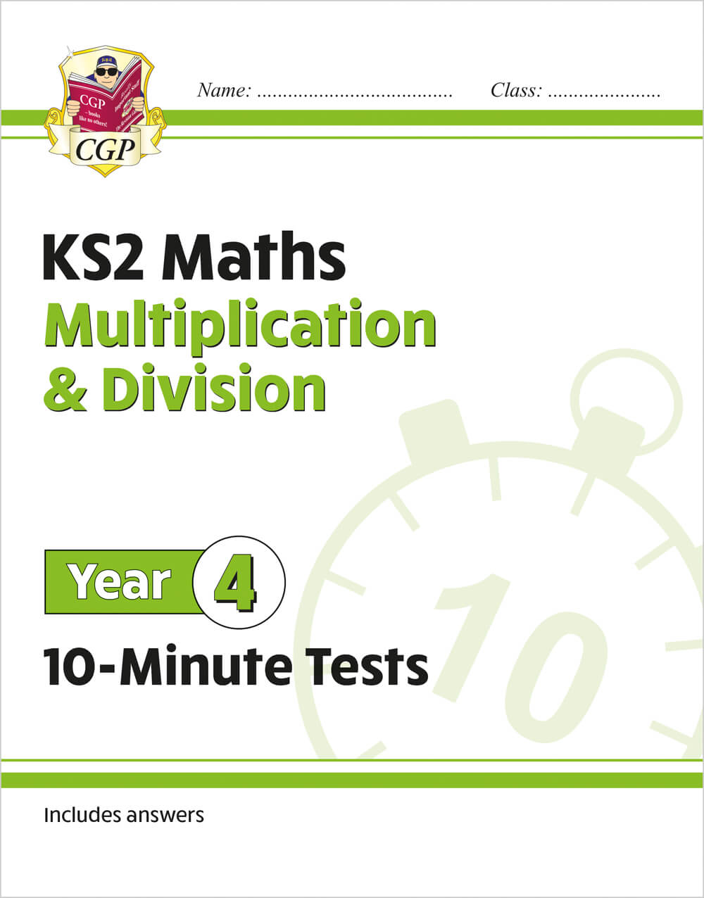 KS2 Year 4 Maths 10-Minute Tests: Multiplication & Division