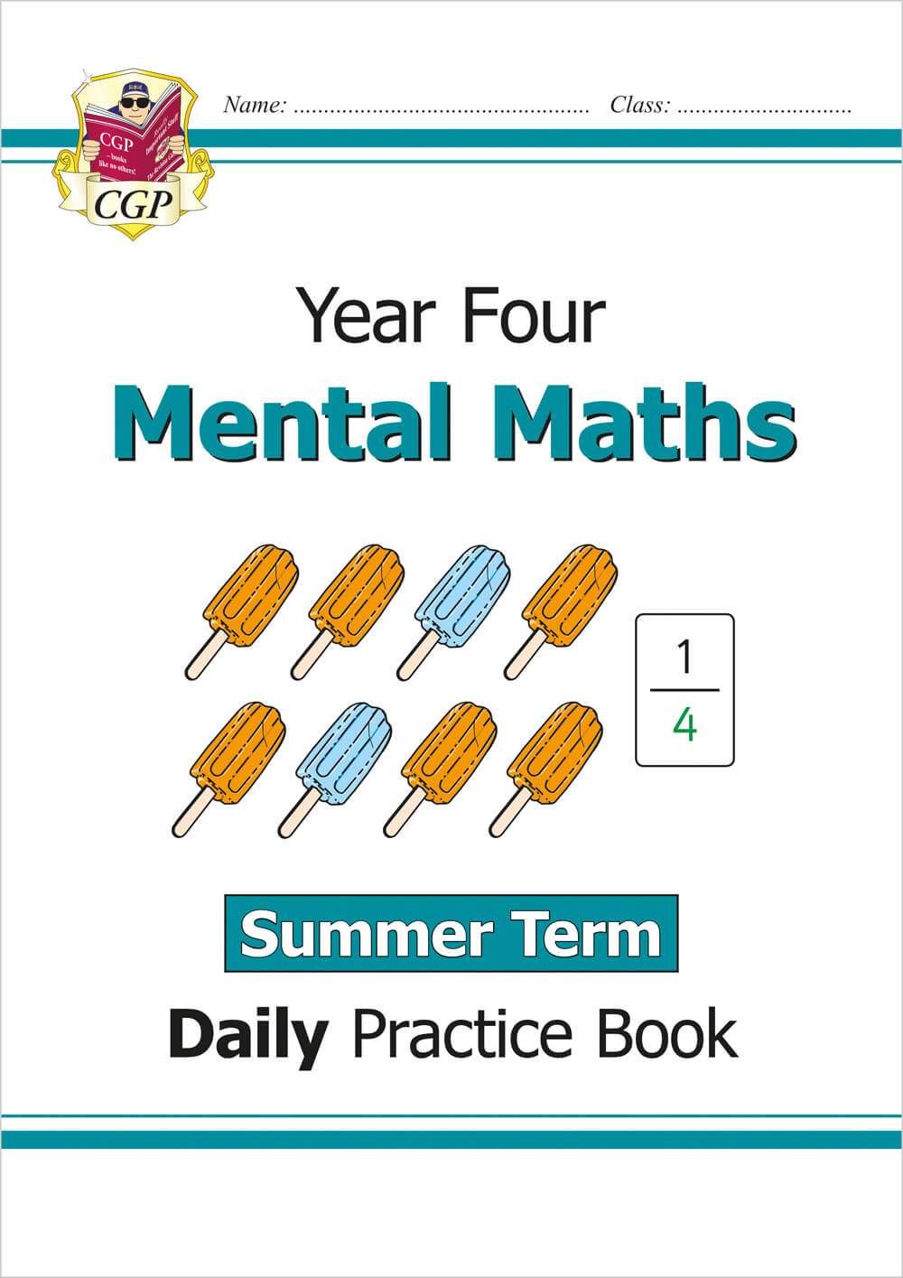 KS2 Mental Maths Year 4 Daily Practice Book: Summer Term