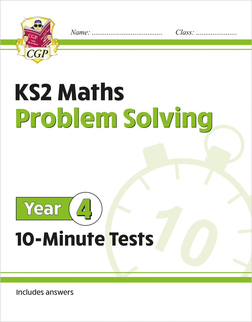 KS2 Year 4 Maths 10-Minute Tests: Problem Solving