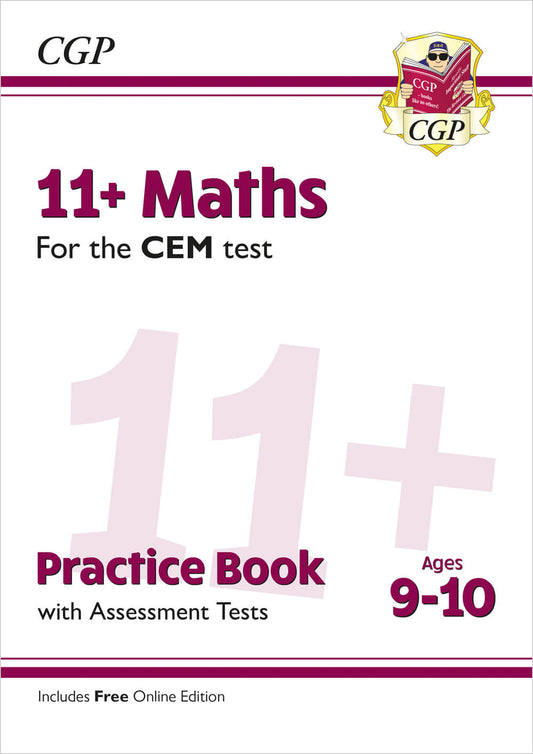 11+ CEM Maths Practice Book & Assessment Tests - Ages 9-10 (with Online Edition)