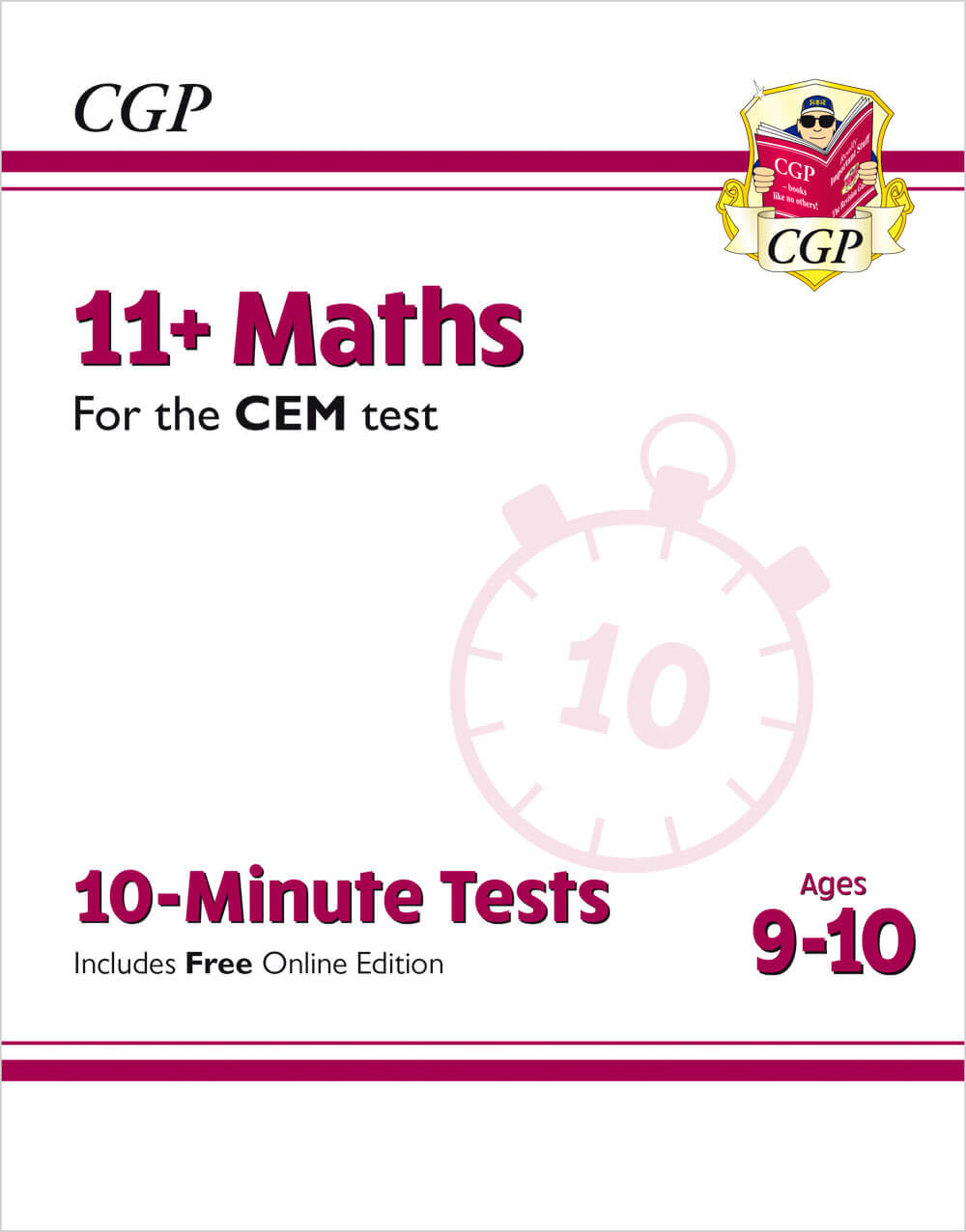 11+ CEM 10-Minute Tests: Maths - Ages 9-10 (with Online Edition)