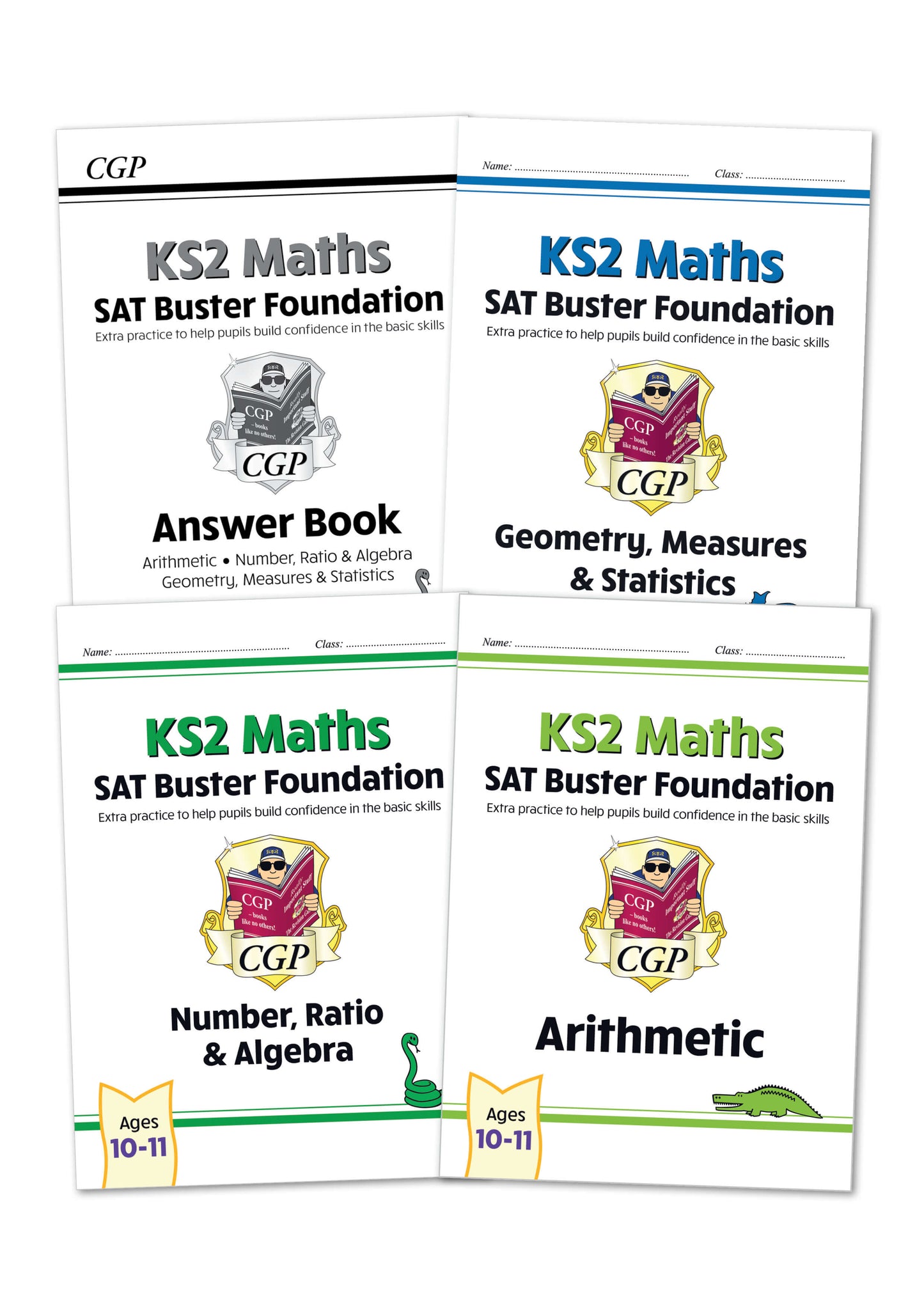 KS2 Maths SAT Buster Foundation Bundle - includes answers (for the 2025 tests)