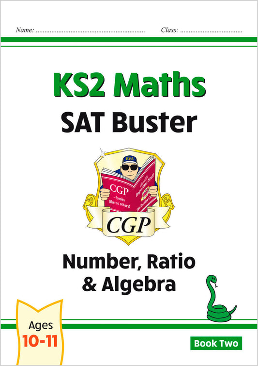 KS2 Maths SAT Buster: Number, Ratio & Algebra - Book 2 (for the 2025 tests)