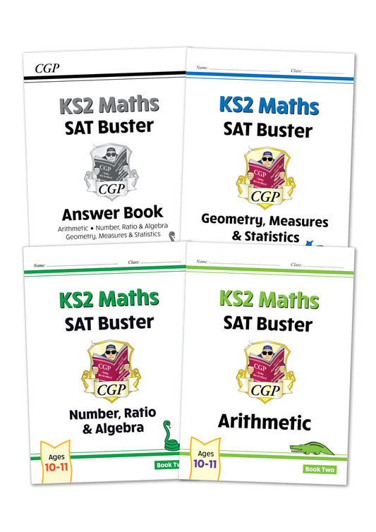 KS2 Maths SAT Buster Book 2 Bundle - includes answers (for the 2025 tests)