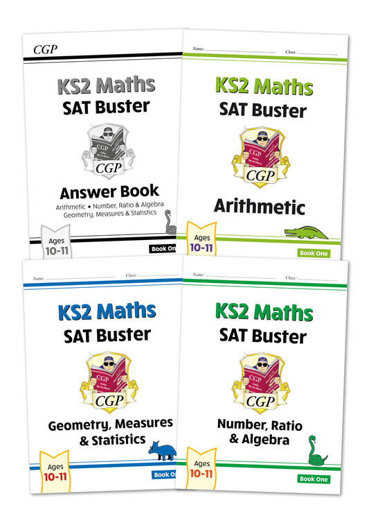 KS2 Maths SAT Buster Book 1 Bundle - includes answers (for the 2025 tests)