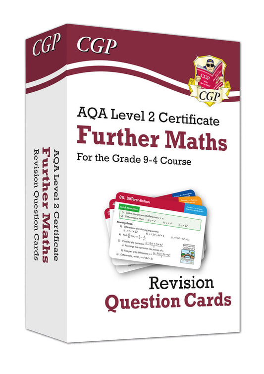 AQA Level 2 Certificate: Further Maths - Revision Question Cards