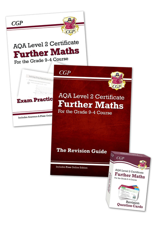 AQA Level 2 Certificate Further Maths: Revision Bundle