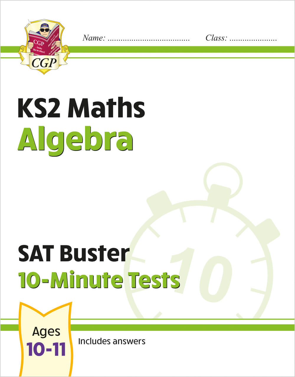 KS2 Maths SAT Buster 10-Minute Tests - Algebra (for the 2025 tests)