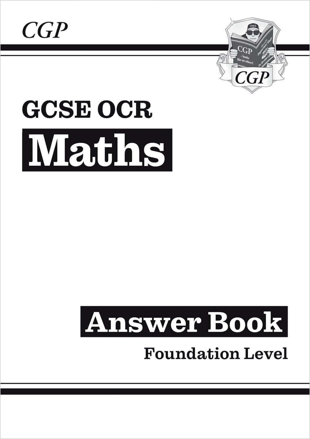 GCSE Maths OCR Answers for Workbook: Foundation