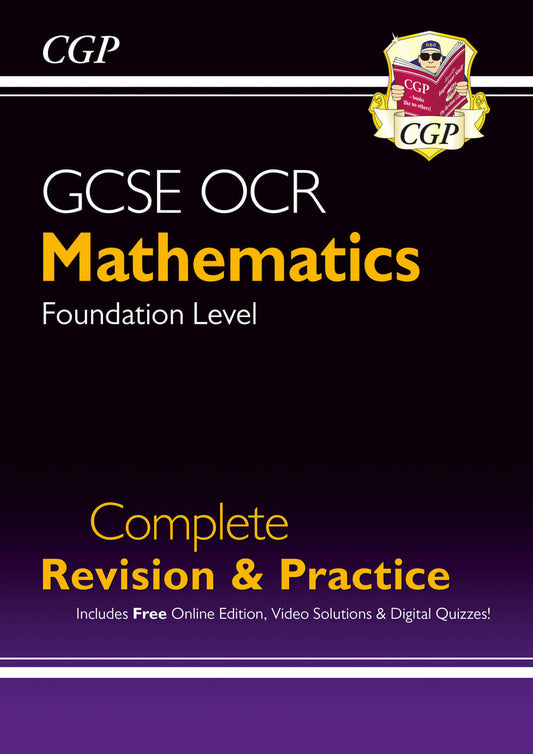 GCSE Maths OCR Complete Revision & Practice: Foundation (with Online Ed, Videos & Quizzes)