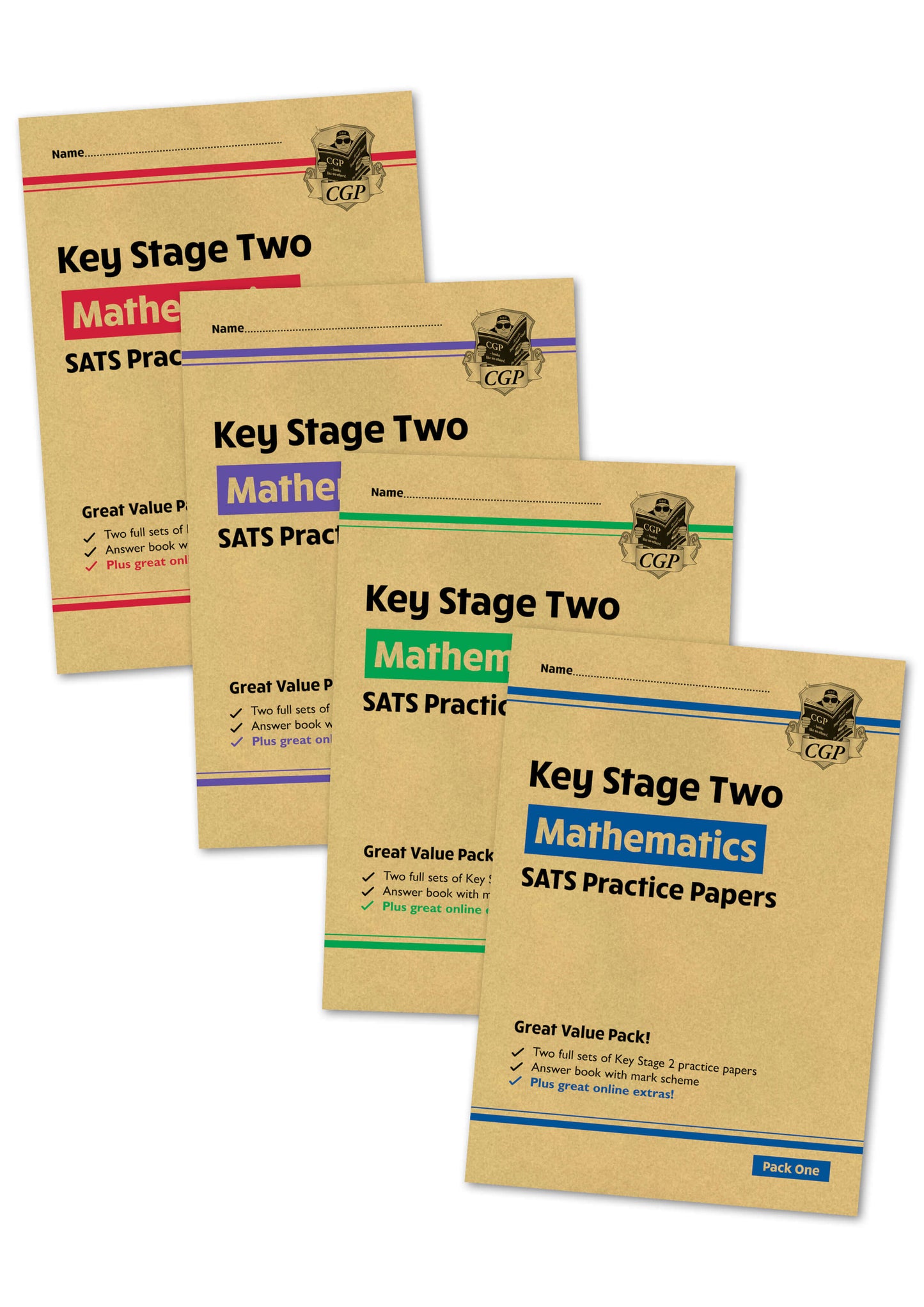 KS2 Maths SATS Practice Paper Bundle: Packs 1, 2, 3 & 4 with Online Extras (for the 2025 tests)