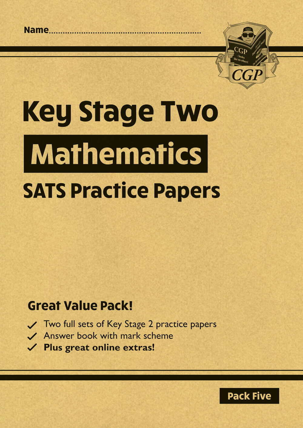 KS2 Maths SATS Practice Papers: Pack 5 - for the 2025 tests (with free Online Extras)