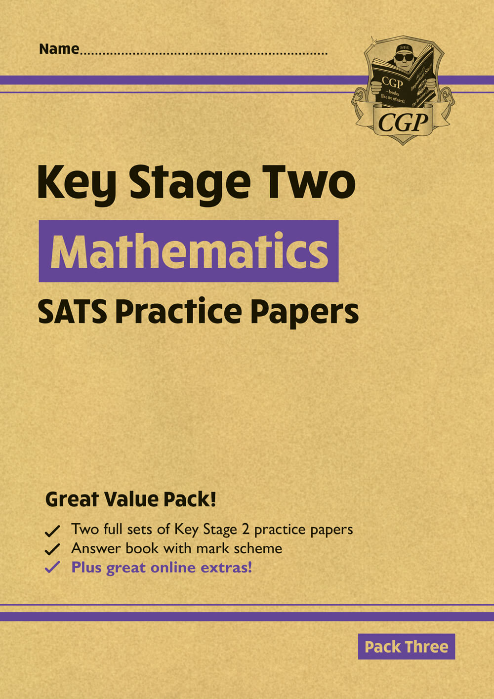 KS2 Maths SATS Practice Papers: Pack 3 - for the 2025 tests (with free Online Extras)