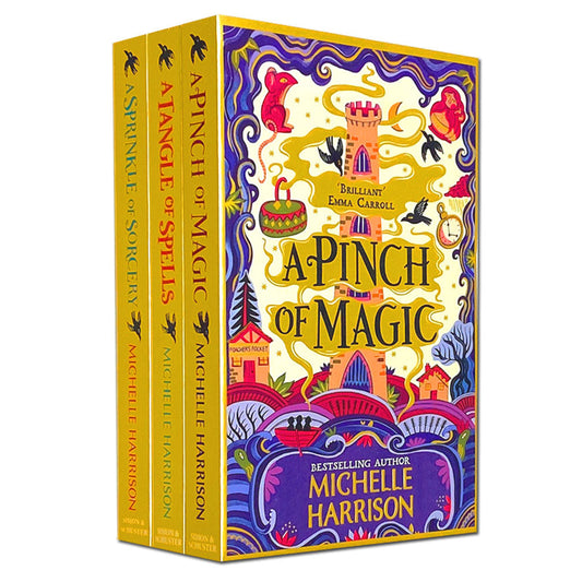 A Pinch of Magic Adventure Collection 3 Books Set By Michelle Harrison