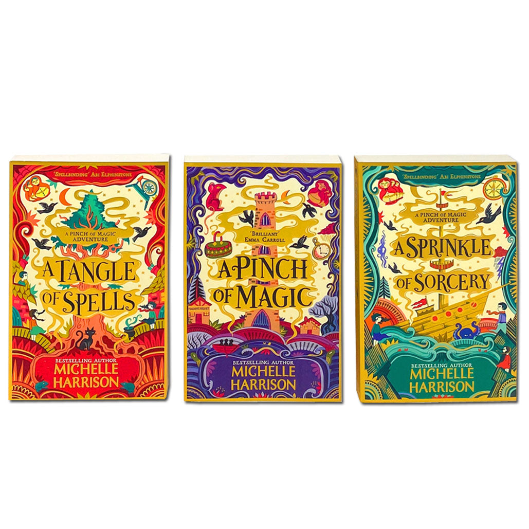 A Pinch of Magic Adventure Collection 3 Books Set By Michelle Harrison