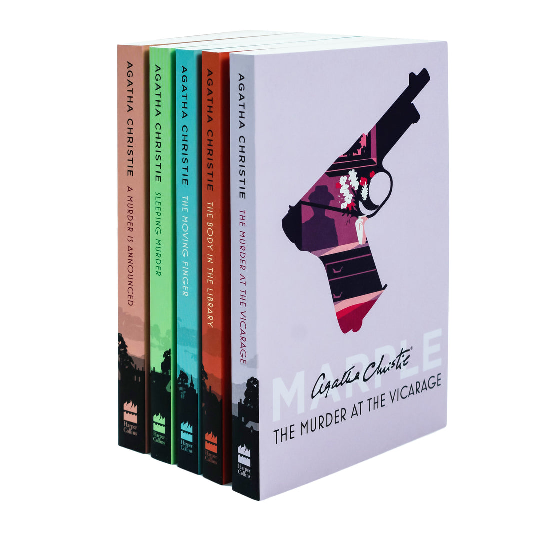 Miss Marple Mysteries Series Books 1 - 5 Collection Set by Agatha Christie