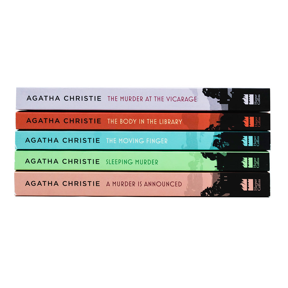 Miss Marple Mysteries Series Books 1 - 5 Collection Set by Agatha Christie