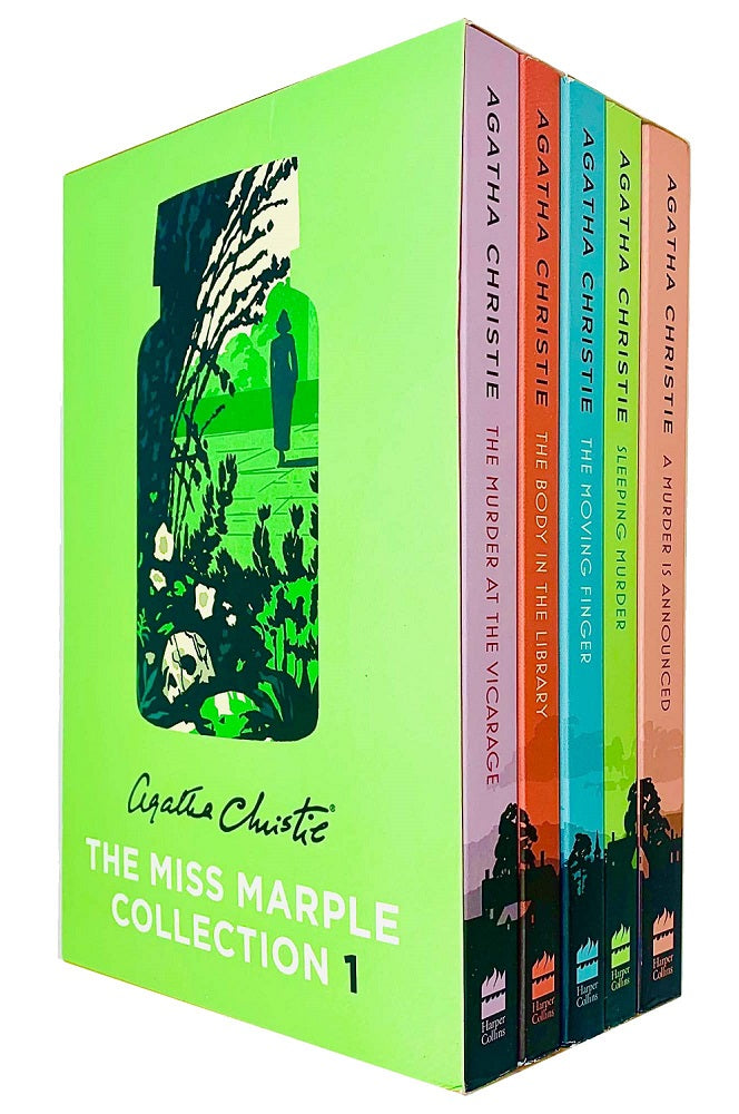 Miss Marple Mysteries Series Books 1 - 5 Collection Set by Agatha Christie