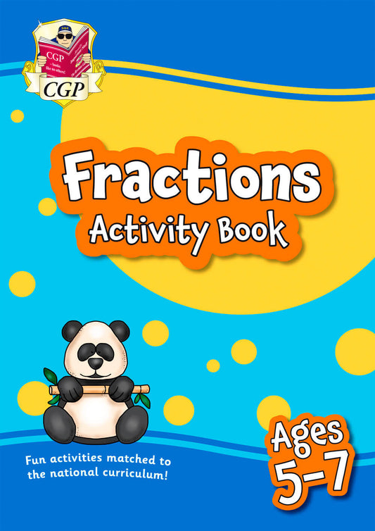 Fractions Activity Book for Ages 5-7