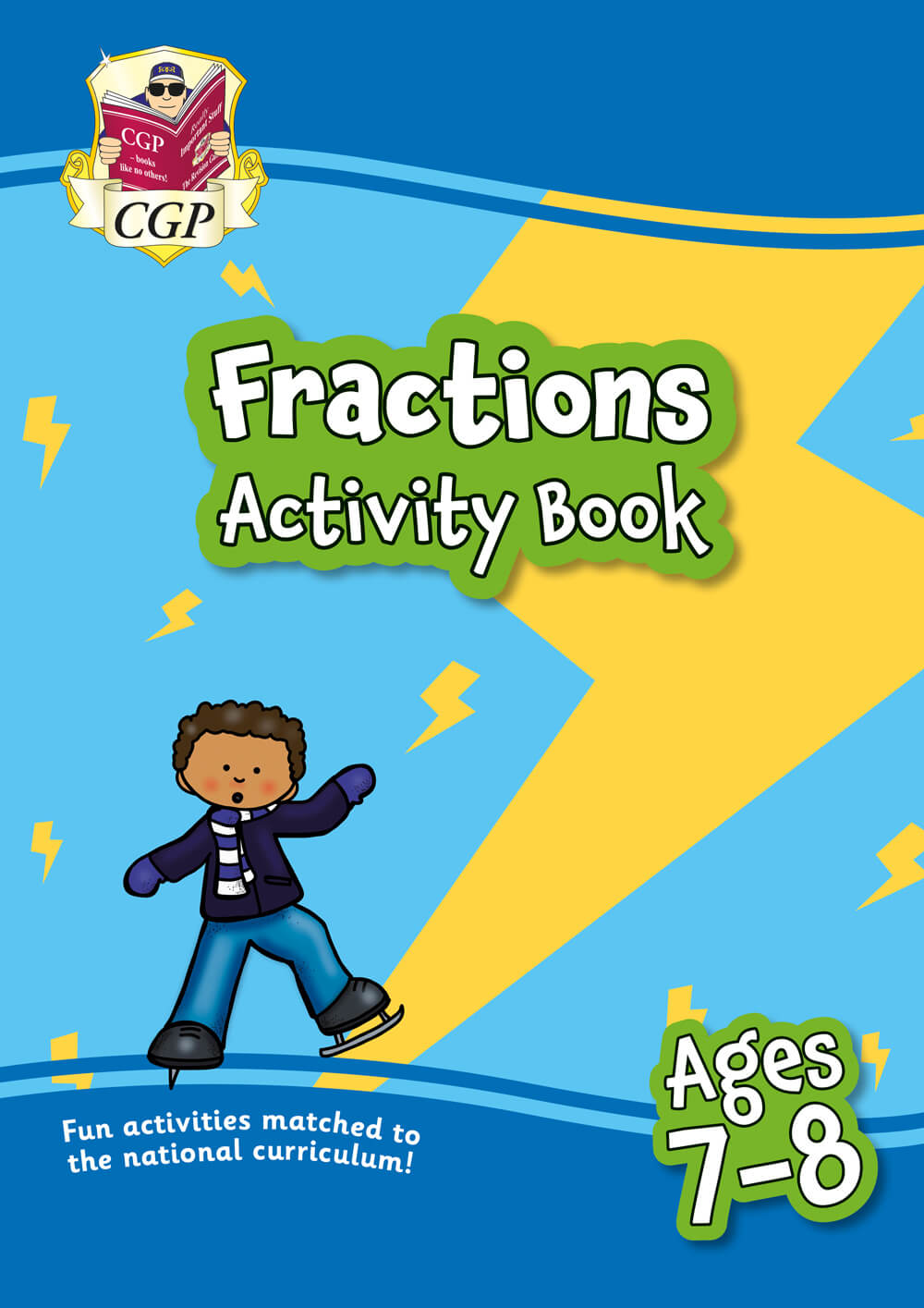 Fractions Maths Activity Book for Ages 7-8 (Year 3)