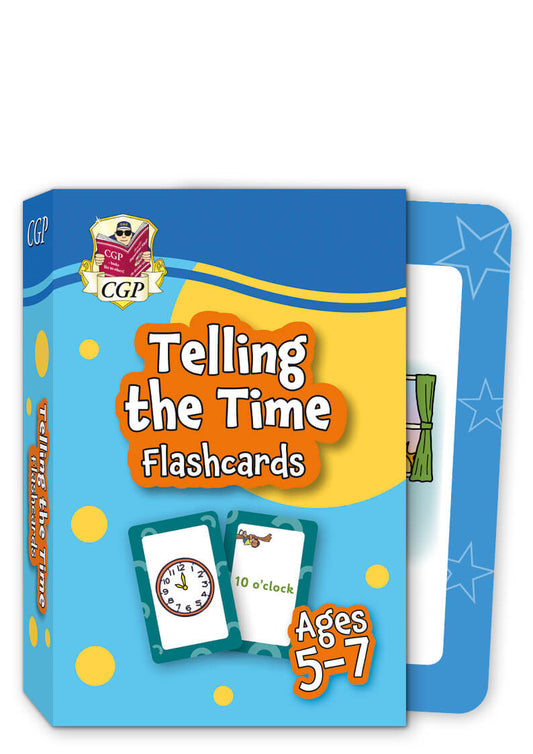 Telling the Time Flashcards for Ages 5-7