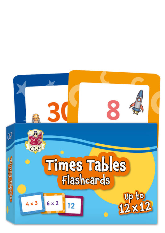 Times Tables Flashcards: perfect for learning the 1 to 12 times tables