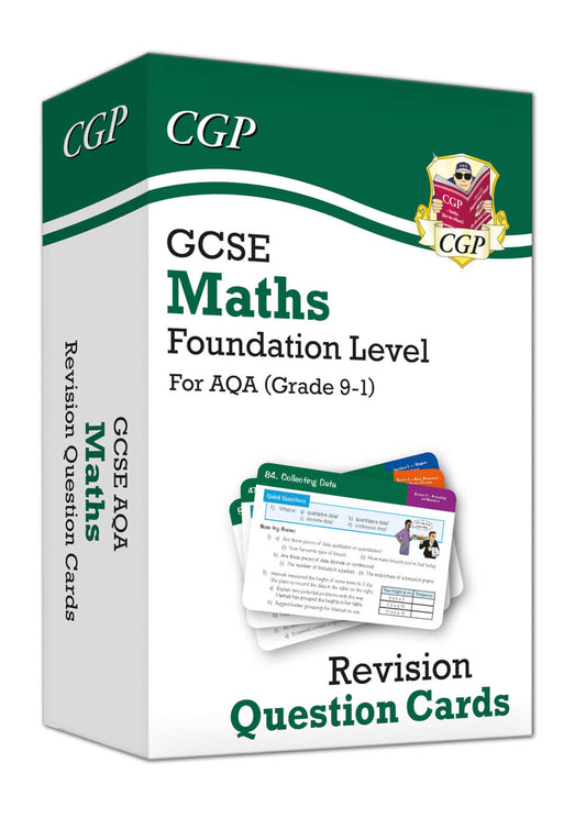 GCSE Maths AQA Revision Question Cards - Foundation