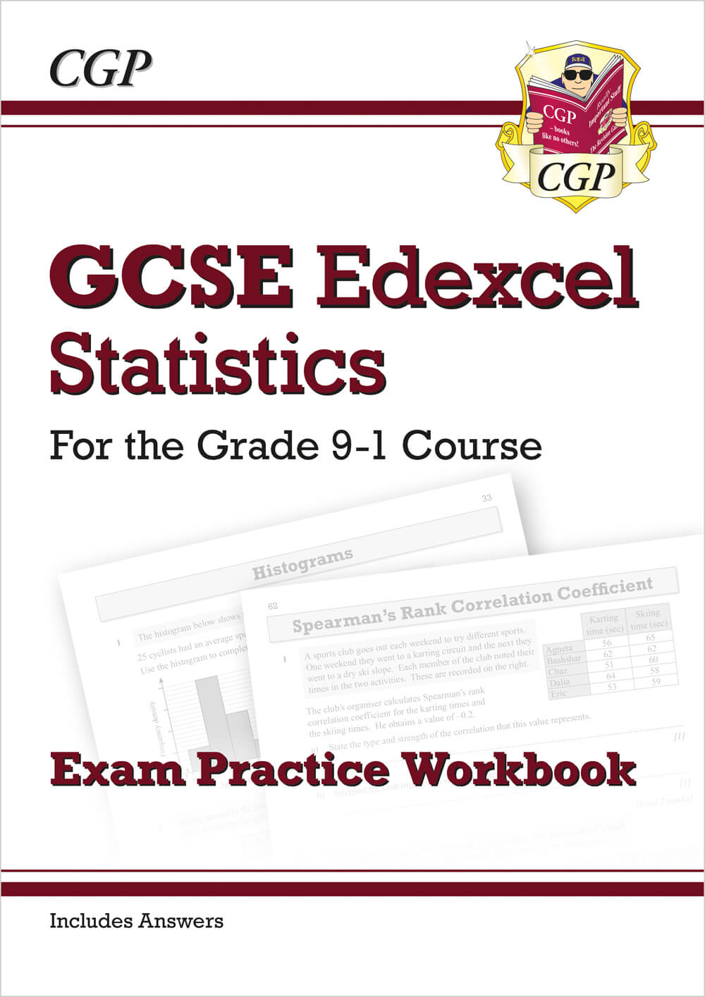 GCSE Statistics Edexcel Exam Practice Workbook (includes Answers)