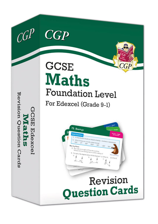 GCSE Maths Edexcel Revision Question Cards - Foundation