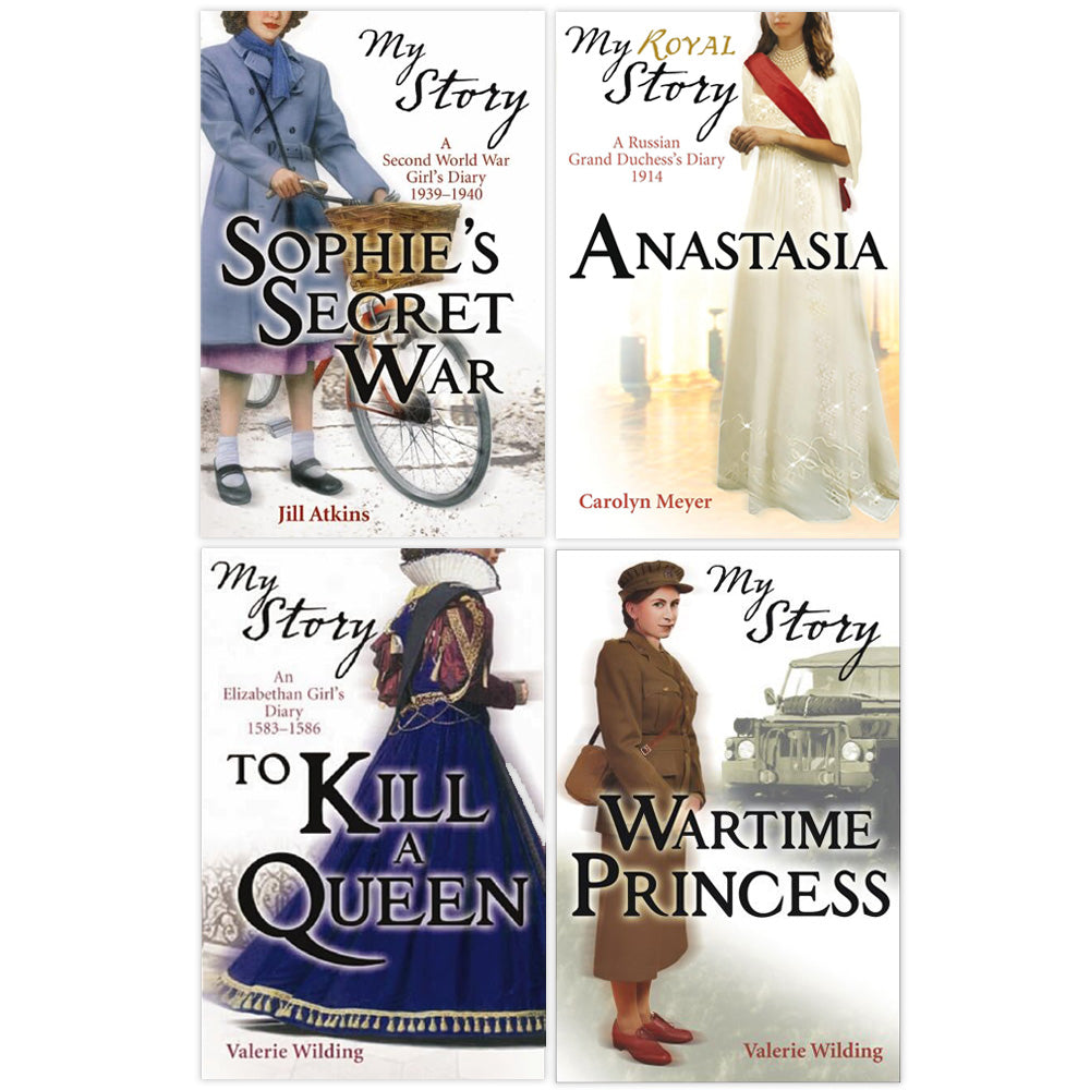 My Story Collection 4 Books Set: Explore Anastasia and Wartime Princess - Perfect for 12+ Years Young Readers- Paperback