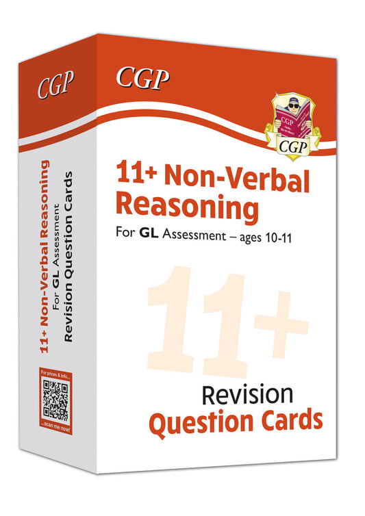 11+ GL Non-Verbal Reasoning Revision Question Cards - Ages 10-11