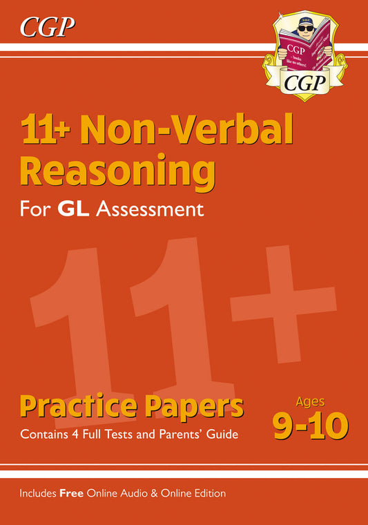 11+ GL Non-Verbal Reasoning Practice Papers - Ages 9-10 (with Parents' Guide & Online Edition)