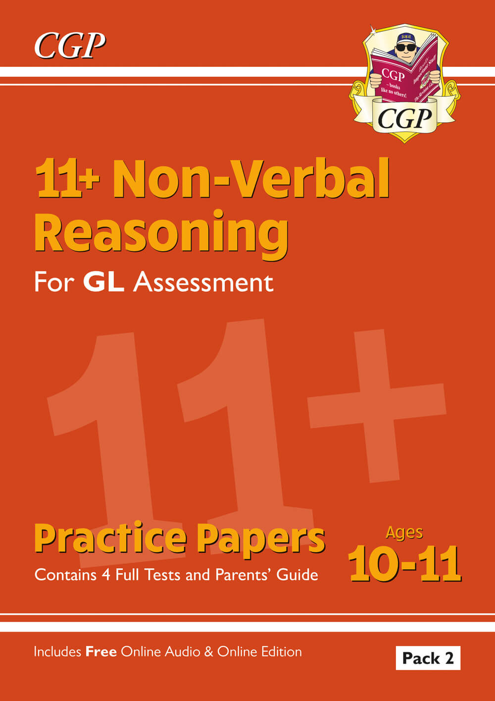 11+ GL Non-Verbal Reasoning Practice Papers: Ages 10-11 Pack 2 (inc Parents' Guide & Online Ed)