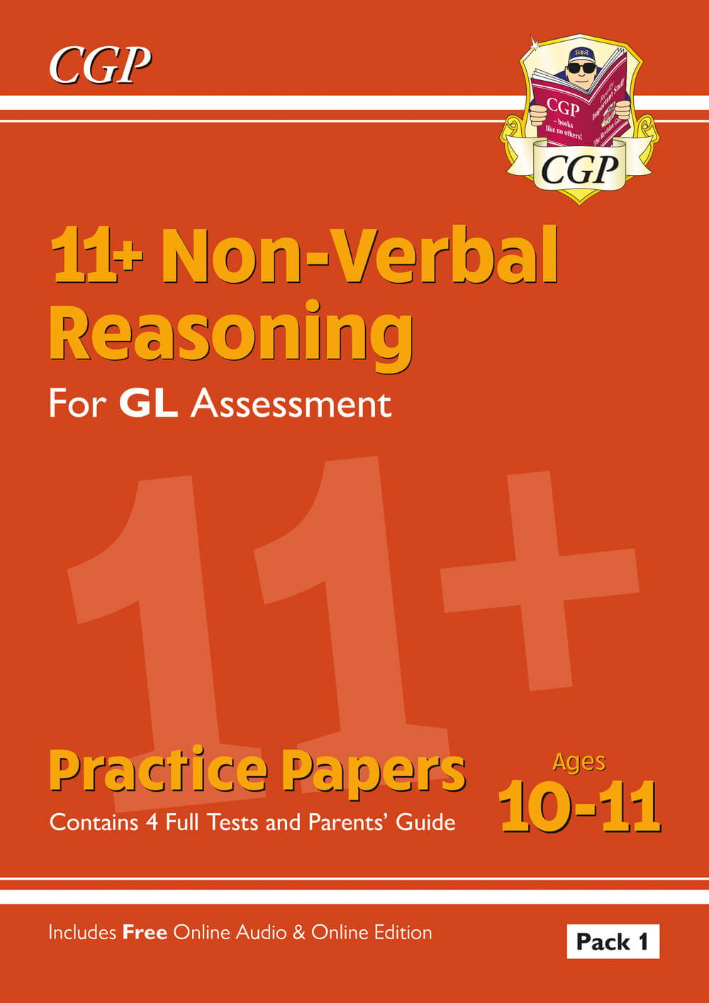 11+ GL Non-Verbal Reasoning Practice Papers: Ages 10-11 Pack 1 (inc Parents' Guide & Online Ed)