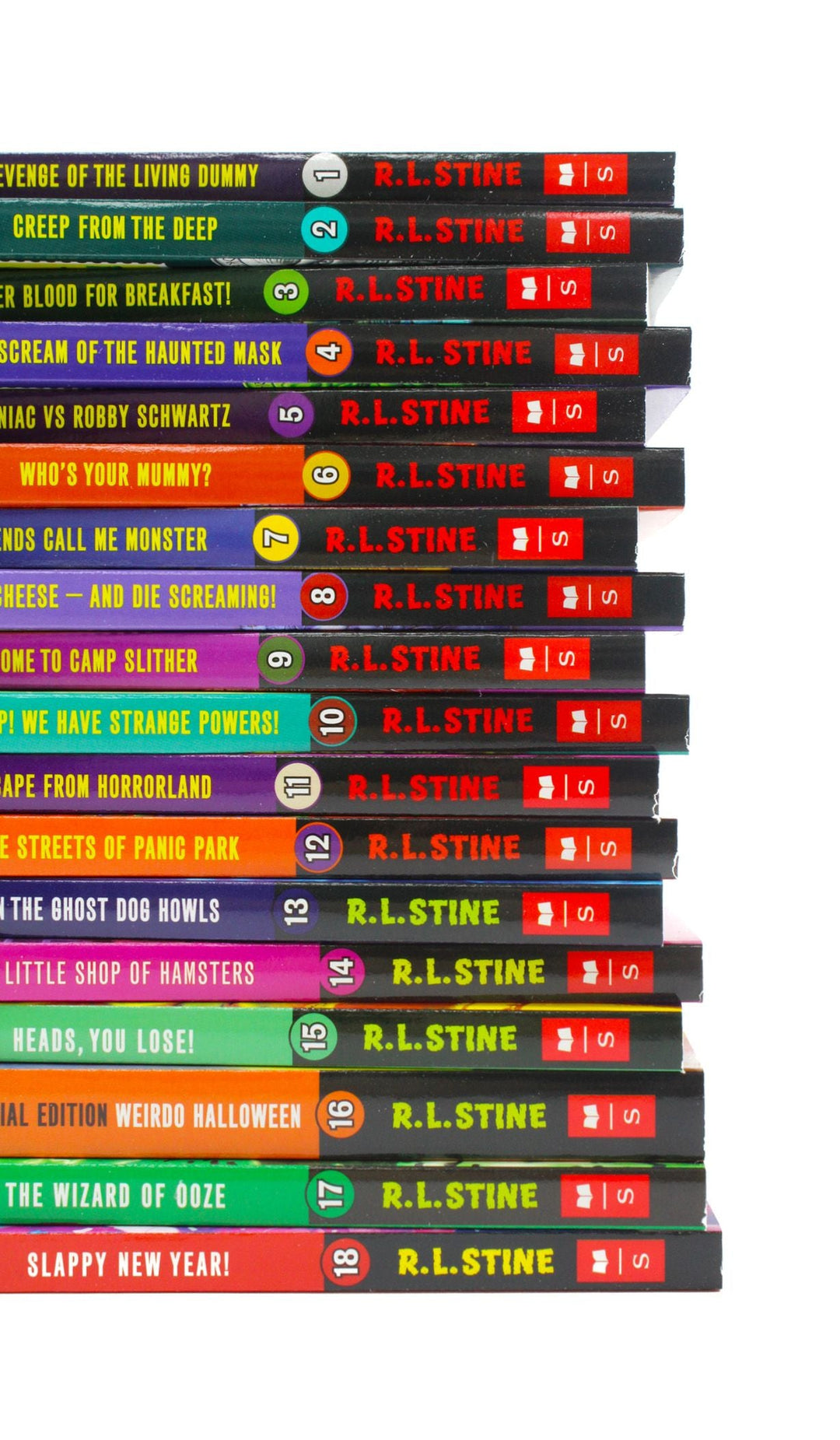 Goosebumps HorrorLand Collection 18 Books Box Set RL Stine