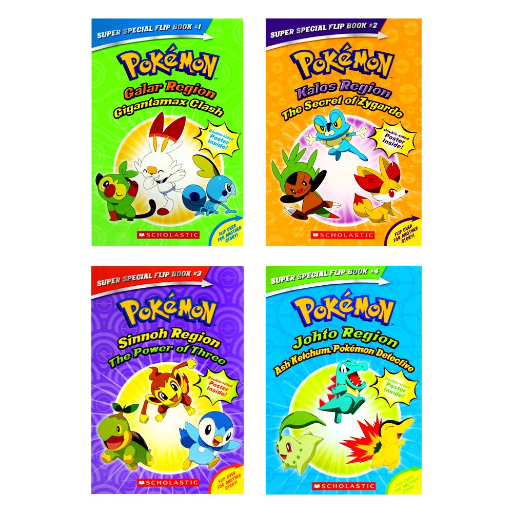 Pokemon Super Special Chapter 4 Books Collection Box Set