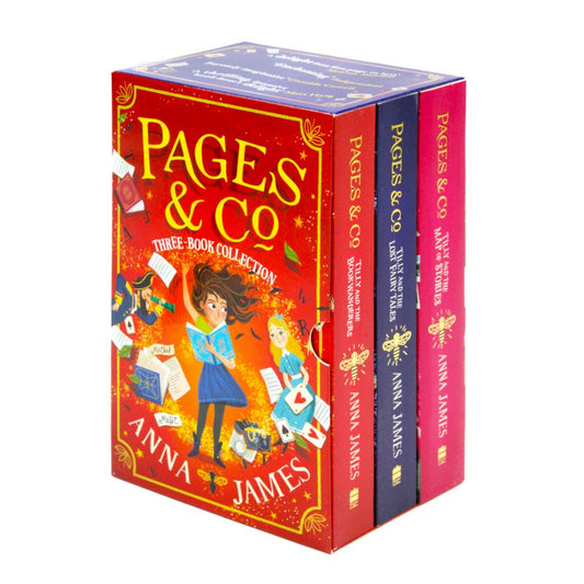 Anna James Pages & Co Collection 3 Books Slipcase Set