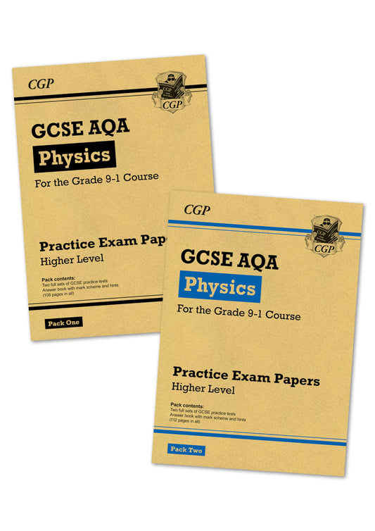 GCSE Physics AQA Practice Papers: Higher Pack 1 & 2 Bundle