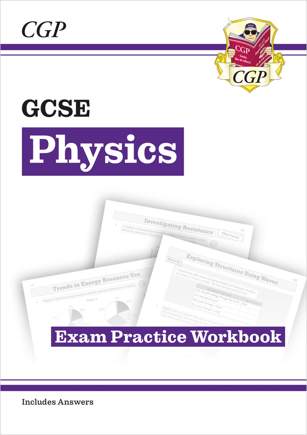 GCSE Physics Exam Practice Workbook (includes answers)