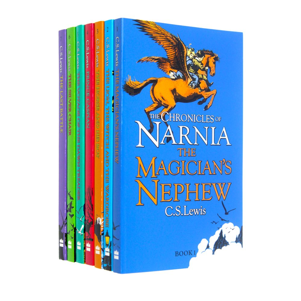 The Chronicles of Narnia Collection CS Lewis 7 Books Box Set Pack Vol 1 to 7 Paperback