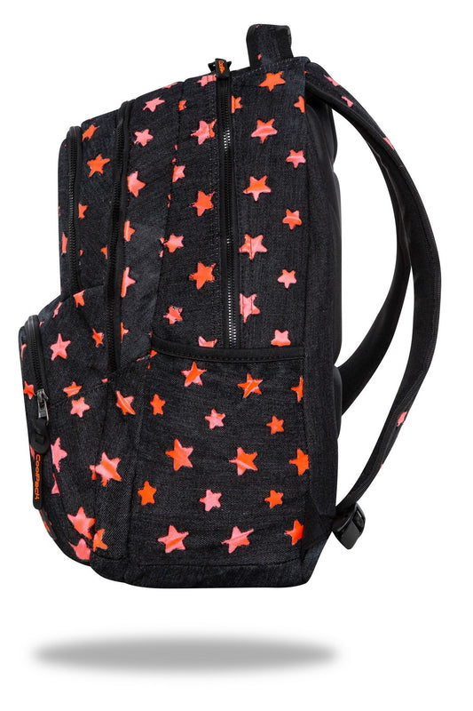 Plecak Dart Denim Orange Stars