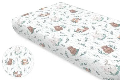 MimiNu, Lulu, fitted cotton sheet, Natural, 80x160 cm