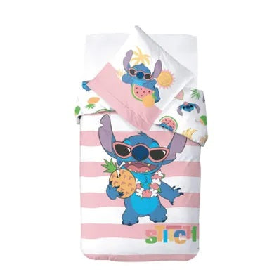 Lilo and Stitch, 2-piece cotton bedding set, 140x200 cm