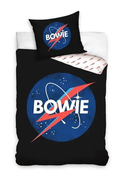 David Bowie, renforce cotton bedding set, 140x200+70x90 cm