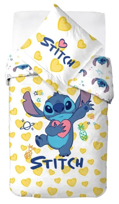 Lilo and Stitch, 2-piece cotton bedding set, 140x200 cm