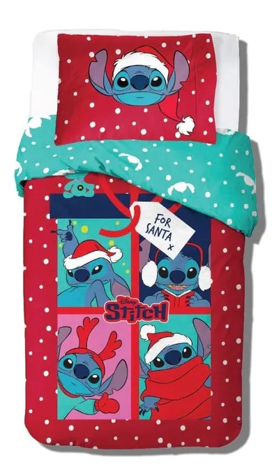 Lilo and Stitch, 2-piece cotton bedding set, 160x200 cm