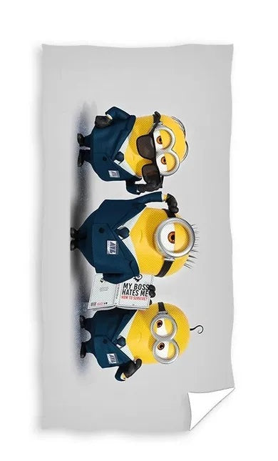 Minions, bath towel, 70x140 cm