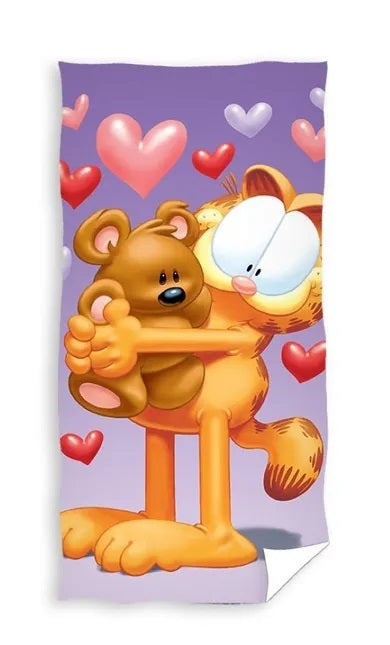 Garfield, bath towel, 70x140 cm