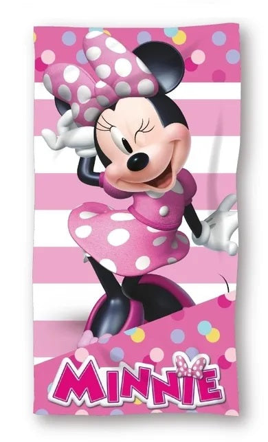 Minnie Mouse, cotton towel, 70x140 cm