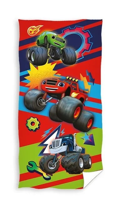 Blaze and the Mega Machines, bath towel, 70x140 cm